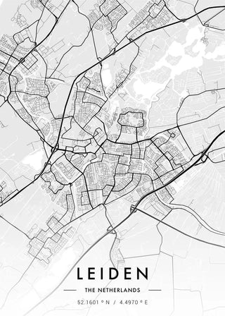 Stampa su tela da intelaiare — Mappe Urbane