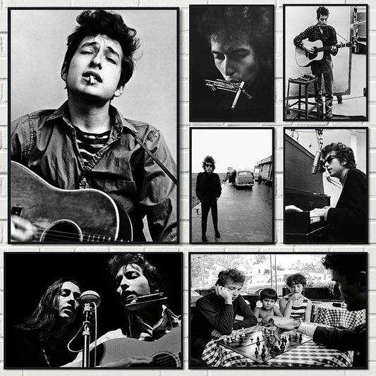 Stampa su tela da intelaiare — Homage to Bob Dylan