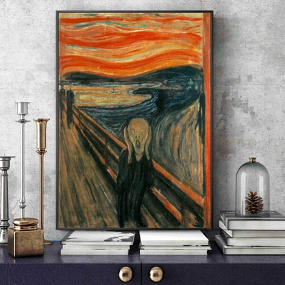 Stampa su tela da intelaiare — Homage to Munch