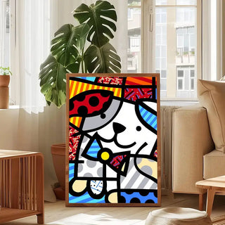 Stampa su tela da intelaiare — Homage to Britto