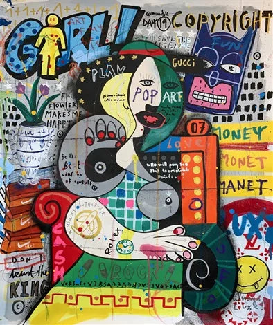 Stampa su tela da intelaiare — Street Art