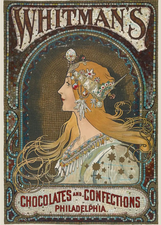 Stampa su tela da intelaiare — Homage to Mucha