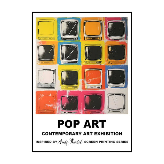 Stampa su tela da intelaiare — Frutta Pop Art