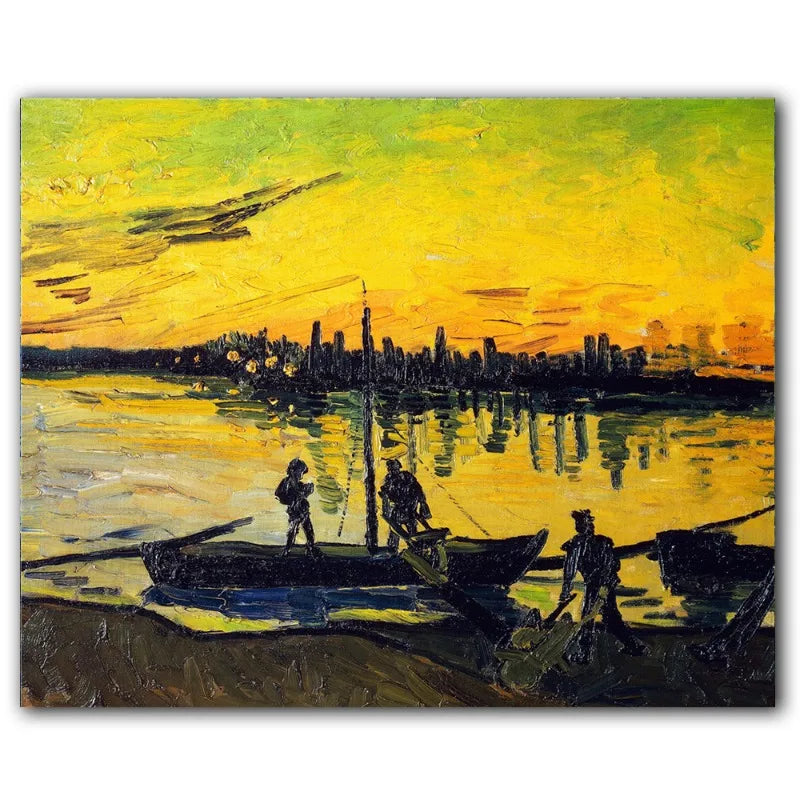 Stampa su tela da intelaiare — Homage to Van Gogh
