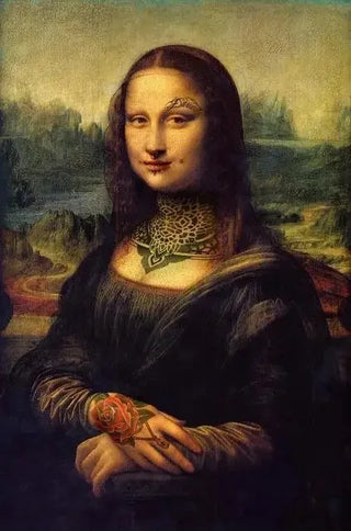 Stampa su tela da intelaiare — Homage to Mona Lisa