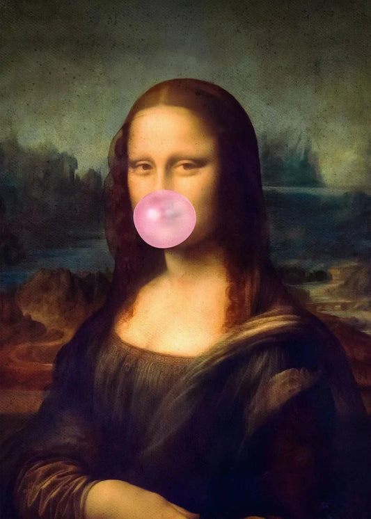Stampa su tela da intelaiare — Homage to Mona Lisa