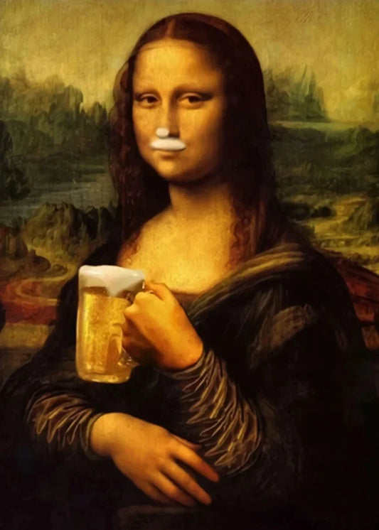 Stampa su tela da intelaiare — Homage to Mona Lisa
