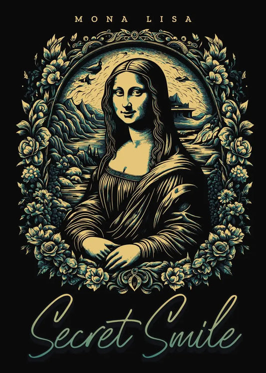 Stampa su tela da intelaiare — Homage to Mona Lisa