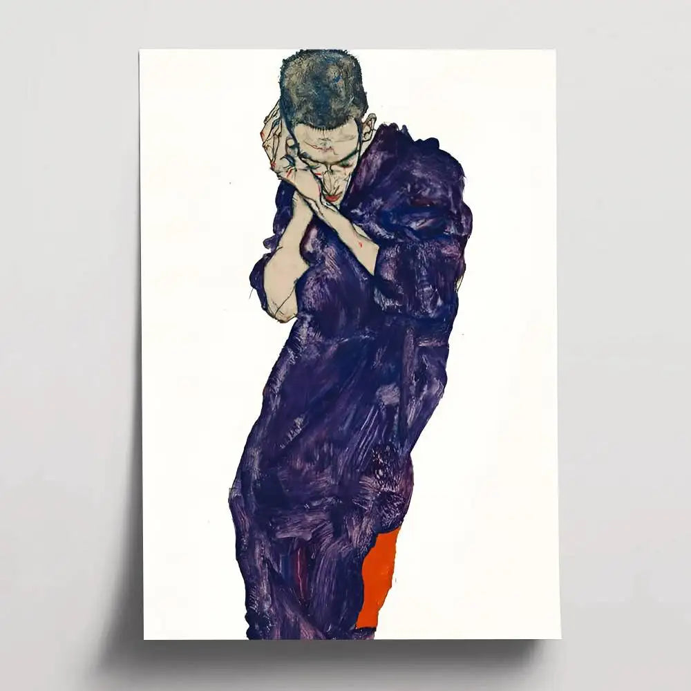 Stampa su tela da intelaiare — Homage to Schiele