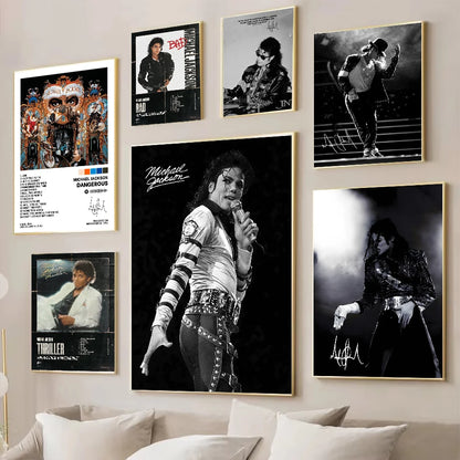 Stampa su tela da intelaiare — Homage to Michael Jackson