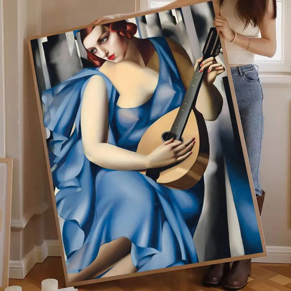 Stampa su tela da intelaiare — Homage to Lempicka