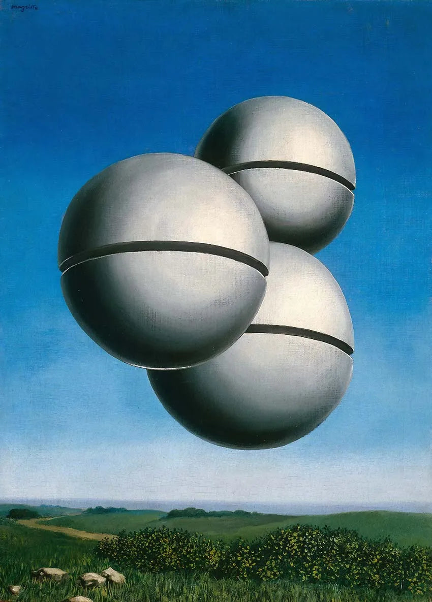 Stampa su tela da intelaiare — Homage to Magritte