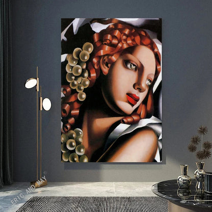 Stampa su tela da intelaiare — Homage to Lempicka