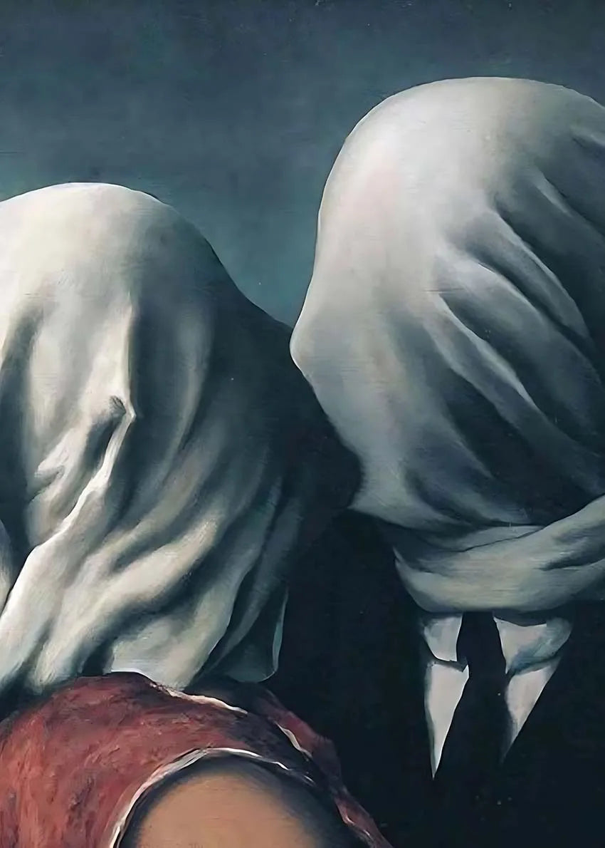 Stampa su tela da intelaiare — Homage to Magritte