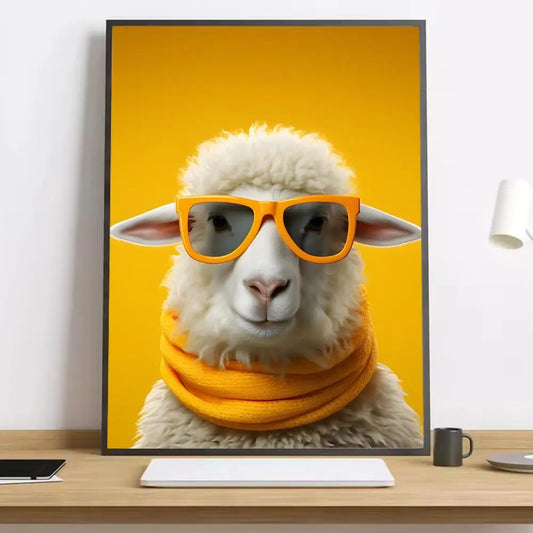 Stampa su tela da intelaiare — Tigre Pop