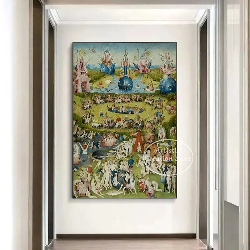 Stampa su tela da intelaiare — Homage to Bosch
