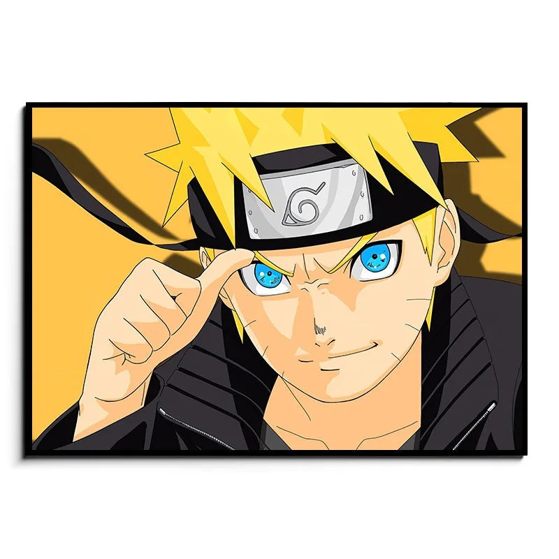 Stampa su tela da intelaiare — Homage to Naruto