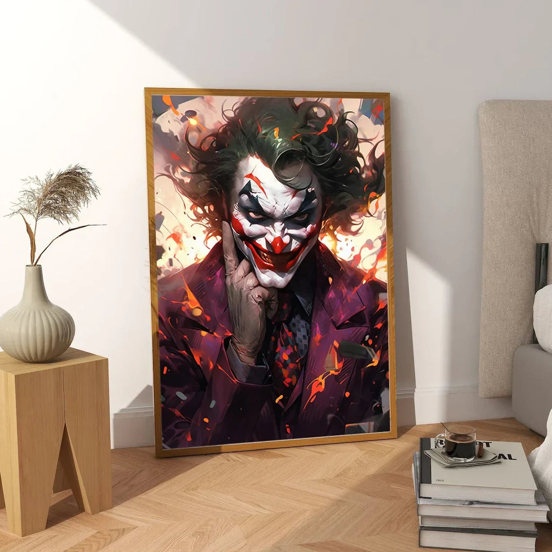 Stampa su tela da intelaiare — Homage to Joker