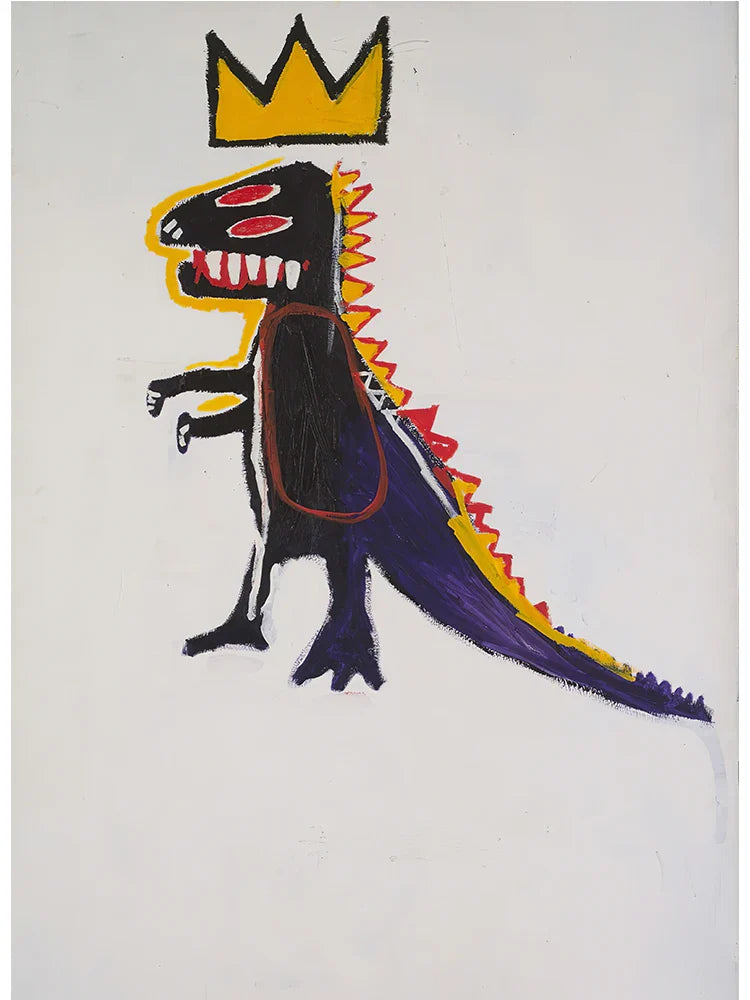Stampa su tela da intelaiare — Homage to Basquiat