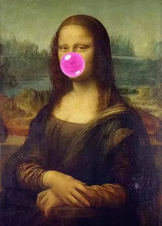 Stampa su tela da intelaiare — Homage to Mona Lisa