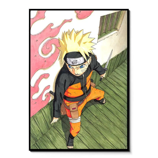 Stampa su tela da intelaiare — Homage to Naruto