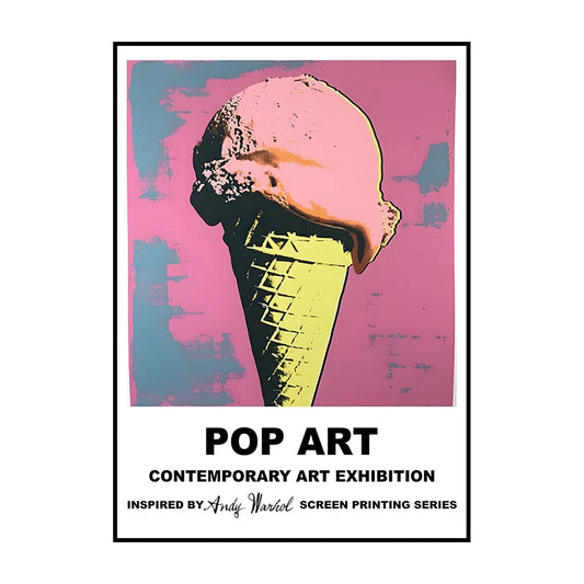 Stampa su tela da intelaiare — Frutta Pop Art