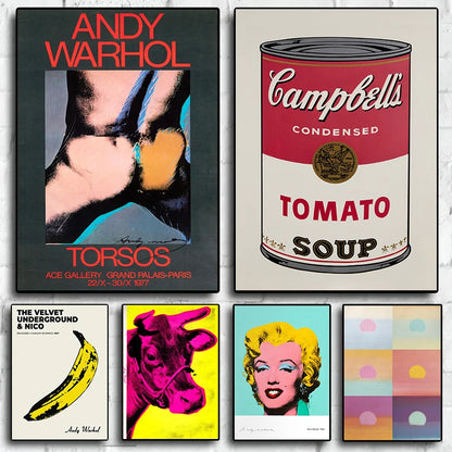 Stampa su tela da intelaiare — Homage to Warhol