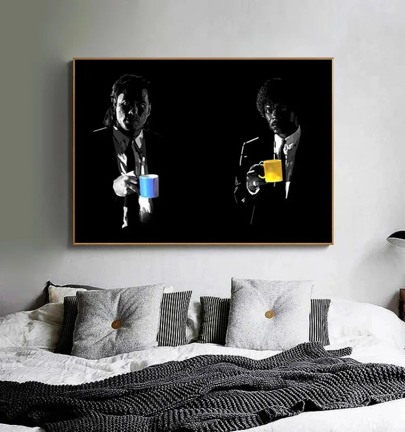 Stampa su tela da intelaiare — Homage to Tarantino