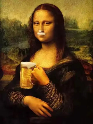 Stampa su tela da intelaiare — Homage to Mona Lisa
