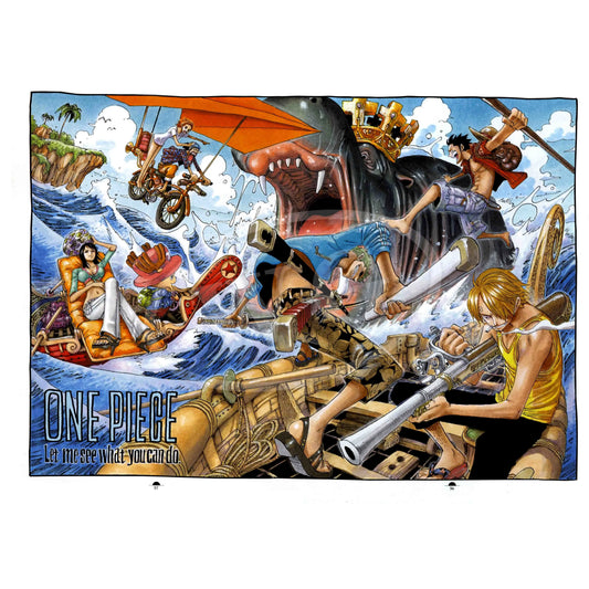 Stampa su tela da intelaiare — Homage to One Piece