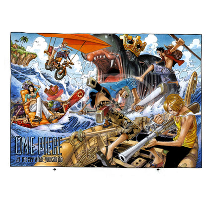 Stampa su tela da intelaiare — Homage to One Piece