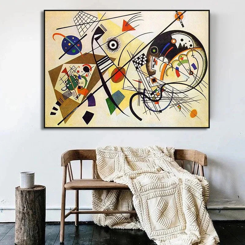 Stampa su tela da intelaiare — Homage to Kandinsky