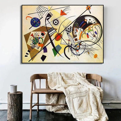 Stampa su tela da intelaiare — Homage to Kandinsky
