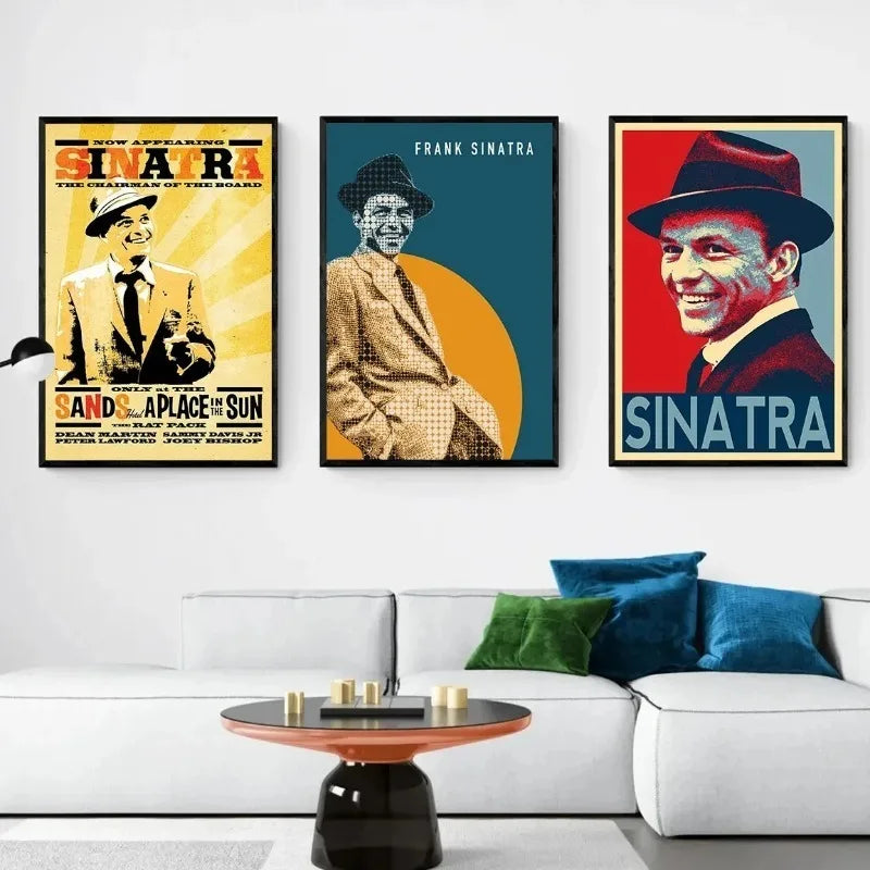 Stampa su tela da intelaiare — Homage to Sinatra