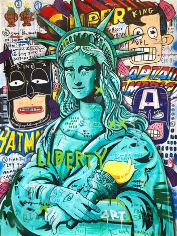 Stampa su tela da intelaiare — Street Art