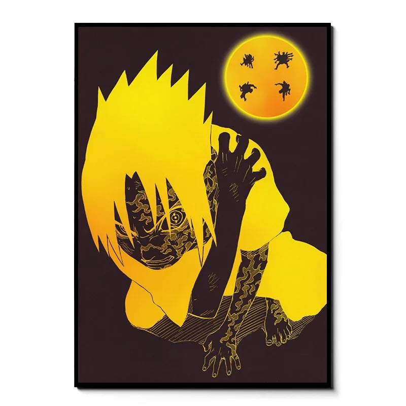 Stampa su tela da intelaiare — Homage to Naruto