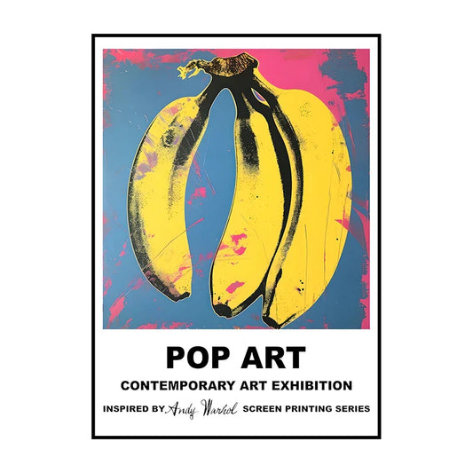 Stampa su tela da intelaiare — Frutta Pop Art