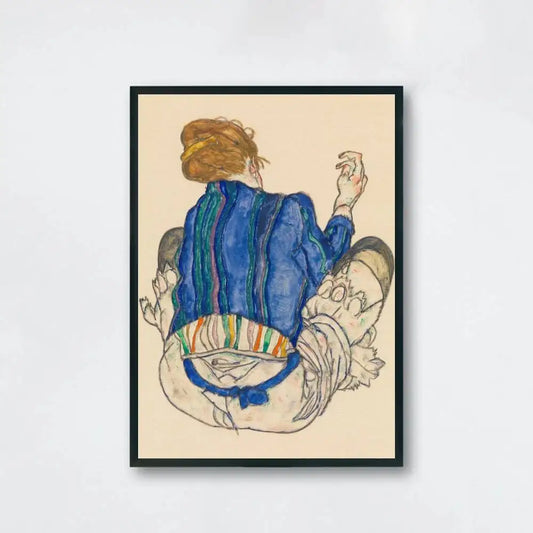 Stampa su tela da intelaiare — Homage to Schiele