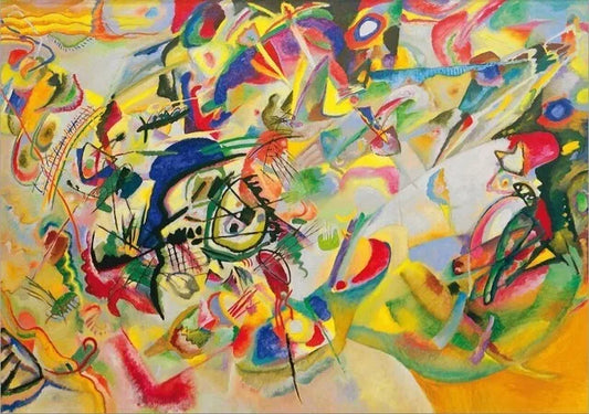 Stampa su tela da intelaiare — Homage to Kandinsky