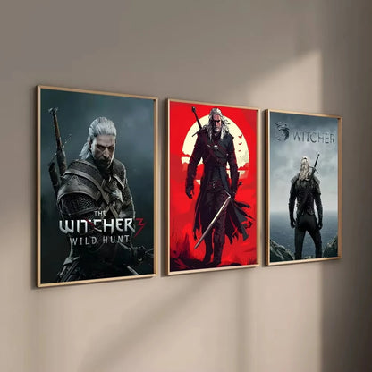 Stampa su tela da intelaiare — Homage to The Witcher
