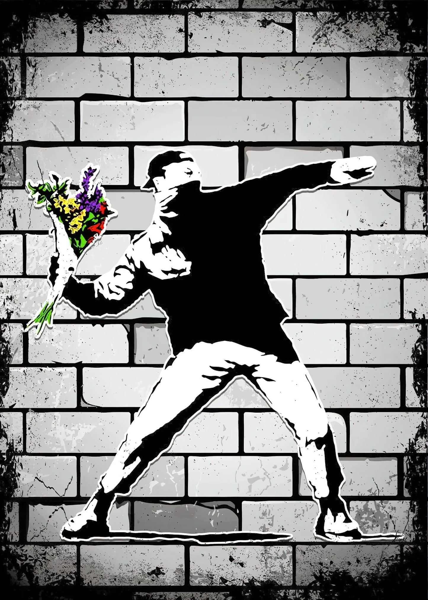 Stampa su tela da intelaiare — Homage to Banksy