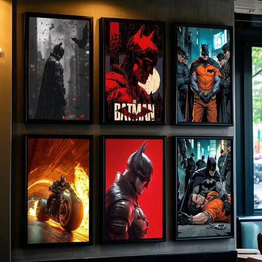 Stampa su tela da intelaiare — Homage to Batman