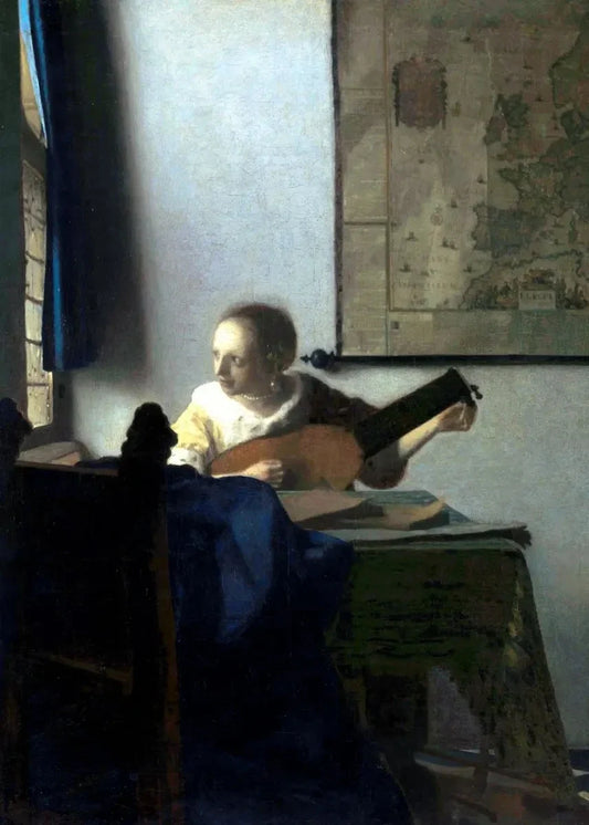 Stampa su tela da intelaiare — Homage to Vermeer