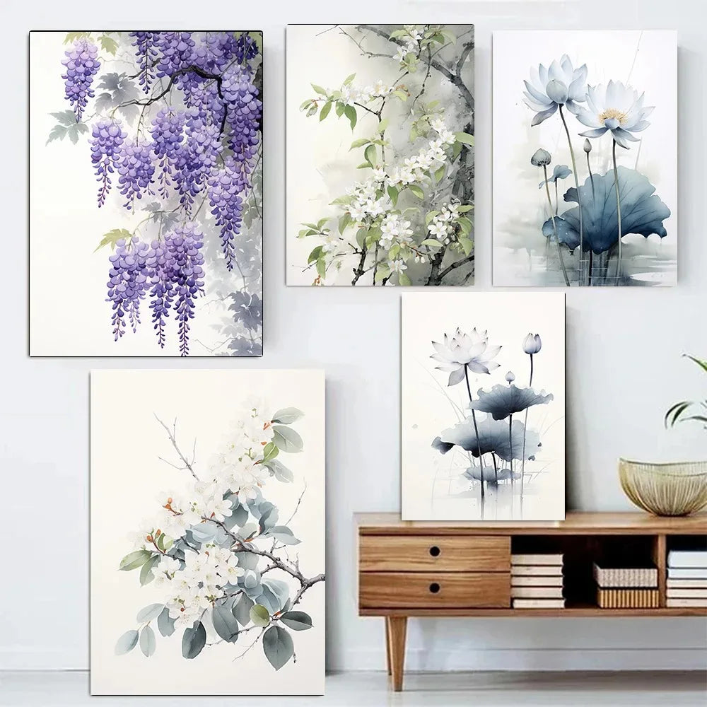 Stampa su tela da intelaiare — Fiori d’Inchiostro