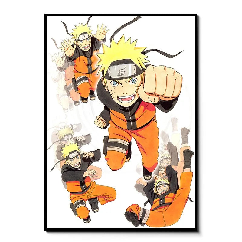 Stampa su tela da intelaiare — Homage to Naruto