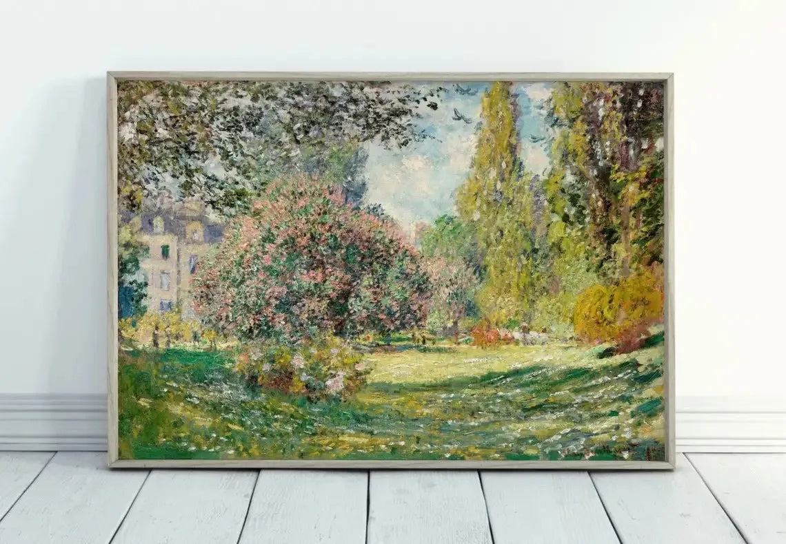 Stampa su tela da intelaiare — Homage to Monet
