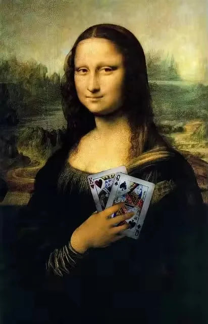 Stampa su tela da intelaiare — Homage to Mona Lisa