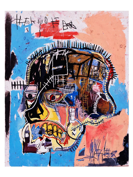 Stampa su tela da intelaiare — Homage to Basquiat
