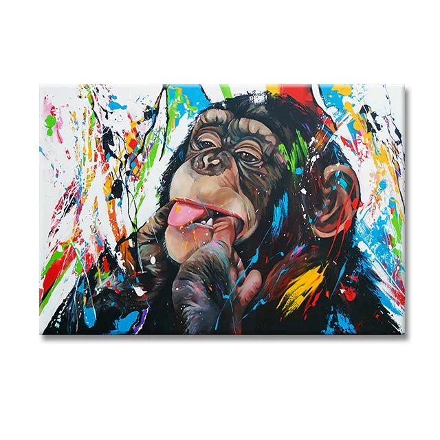 Stampa su tela da intelaiare — Homage to Banksy
