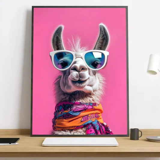 Stampa su tela da intelaiare — Tigre Pop